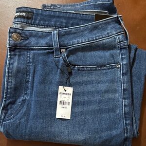 Express Men’s Dark Blue Slim fit jeans (2 pair)